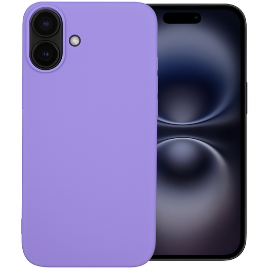 Purple Simple Silicone phone case