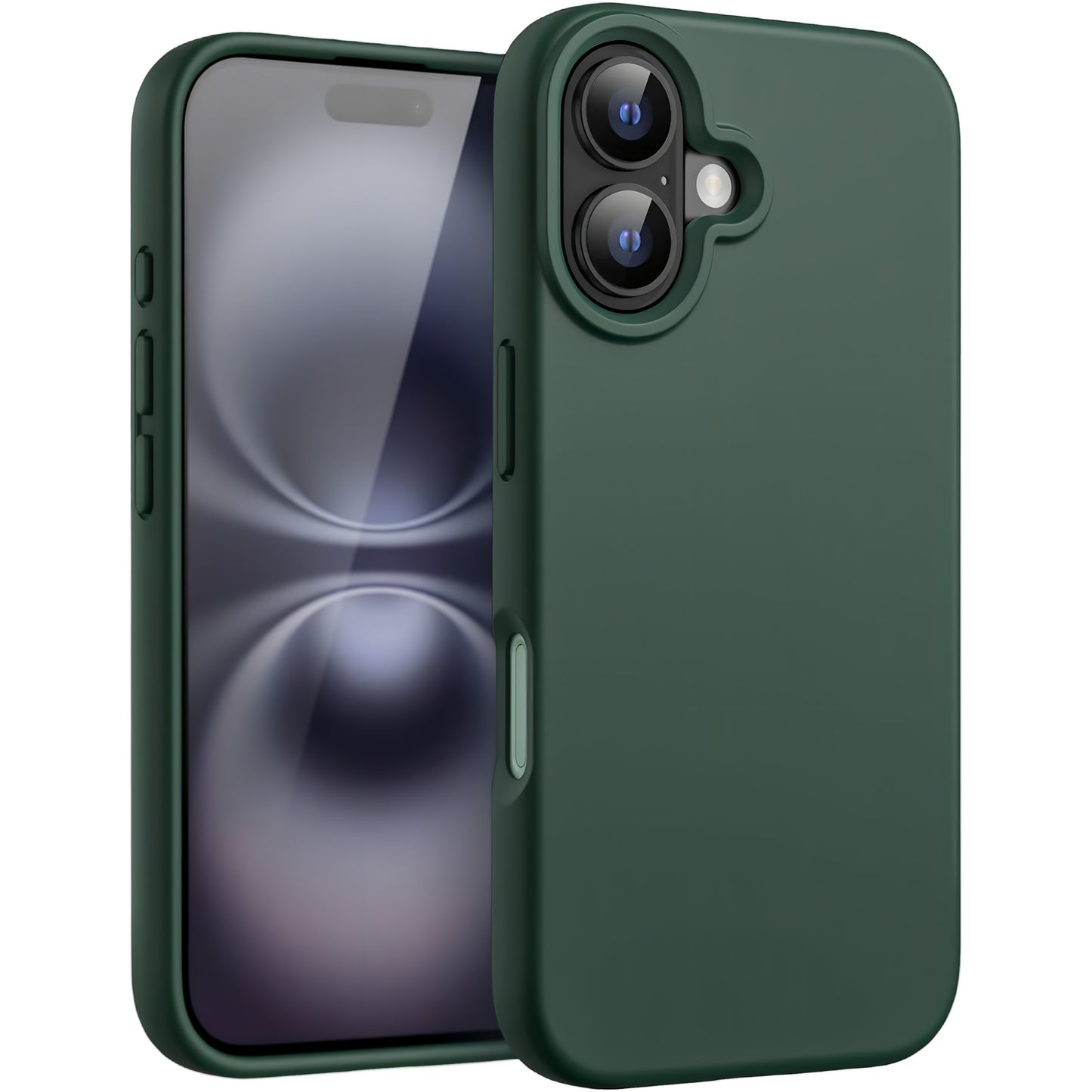 Green Simple Silicone phone case